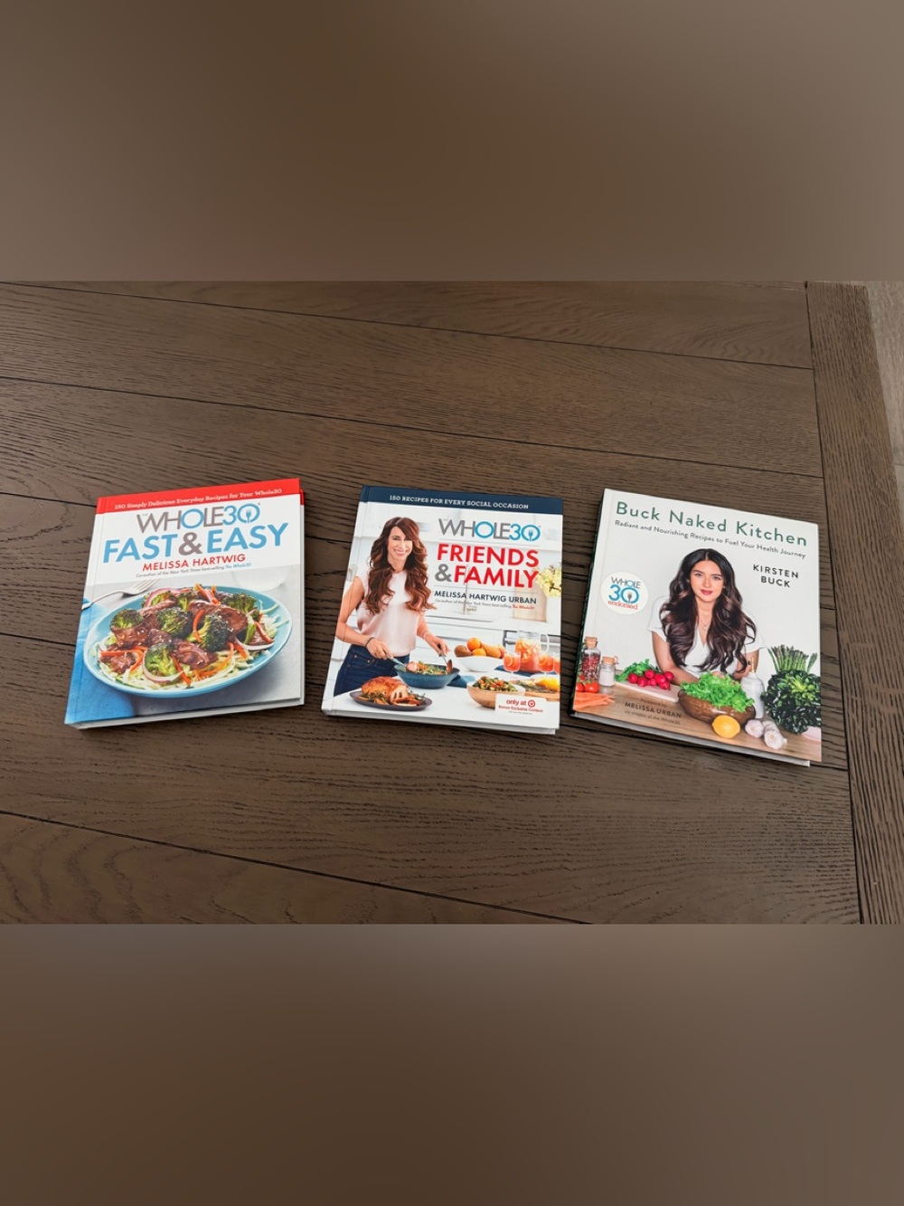 3 whole30 Friends & Family Cookbook - White Cover